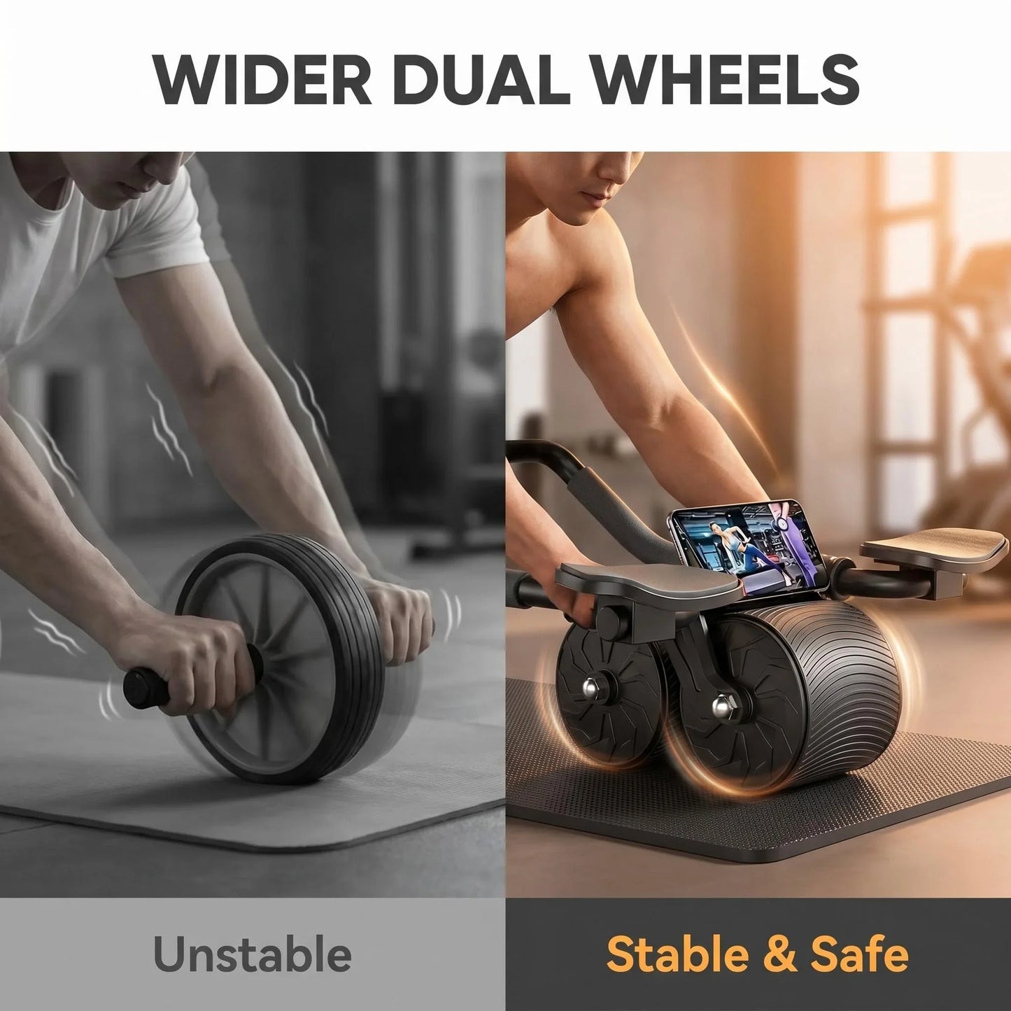 Total Fitness Ab Roller Kit