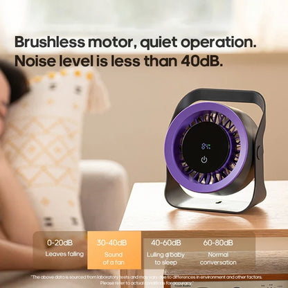 Touch Screen Breeze Fan