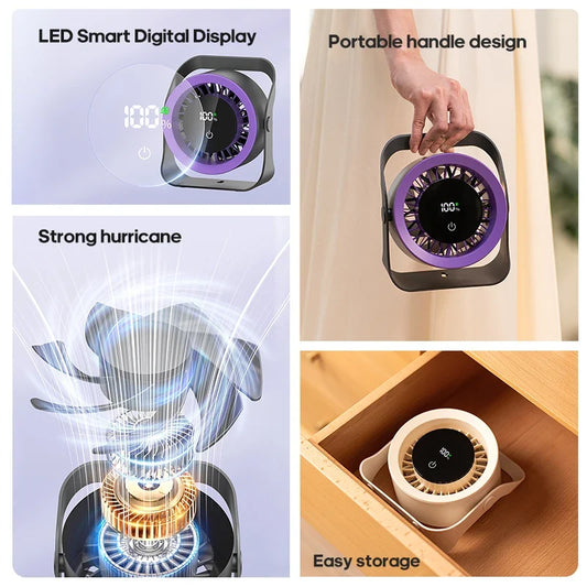 Touch Screen Breeze Fan