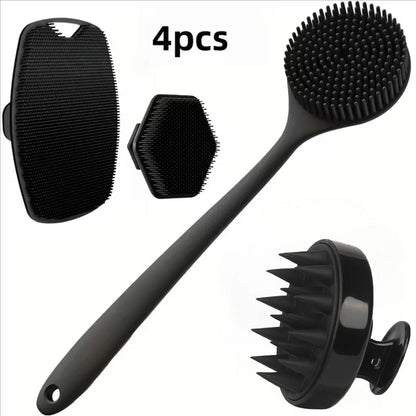 Bacteria-Free Silicone Scrubber Set