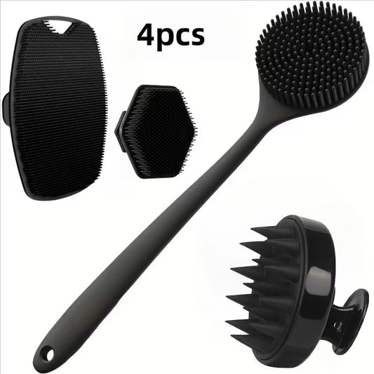 Bacteria-Free Silicone Scrubber Set
