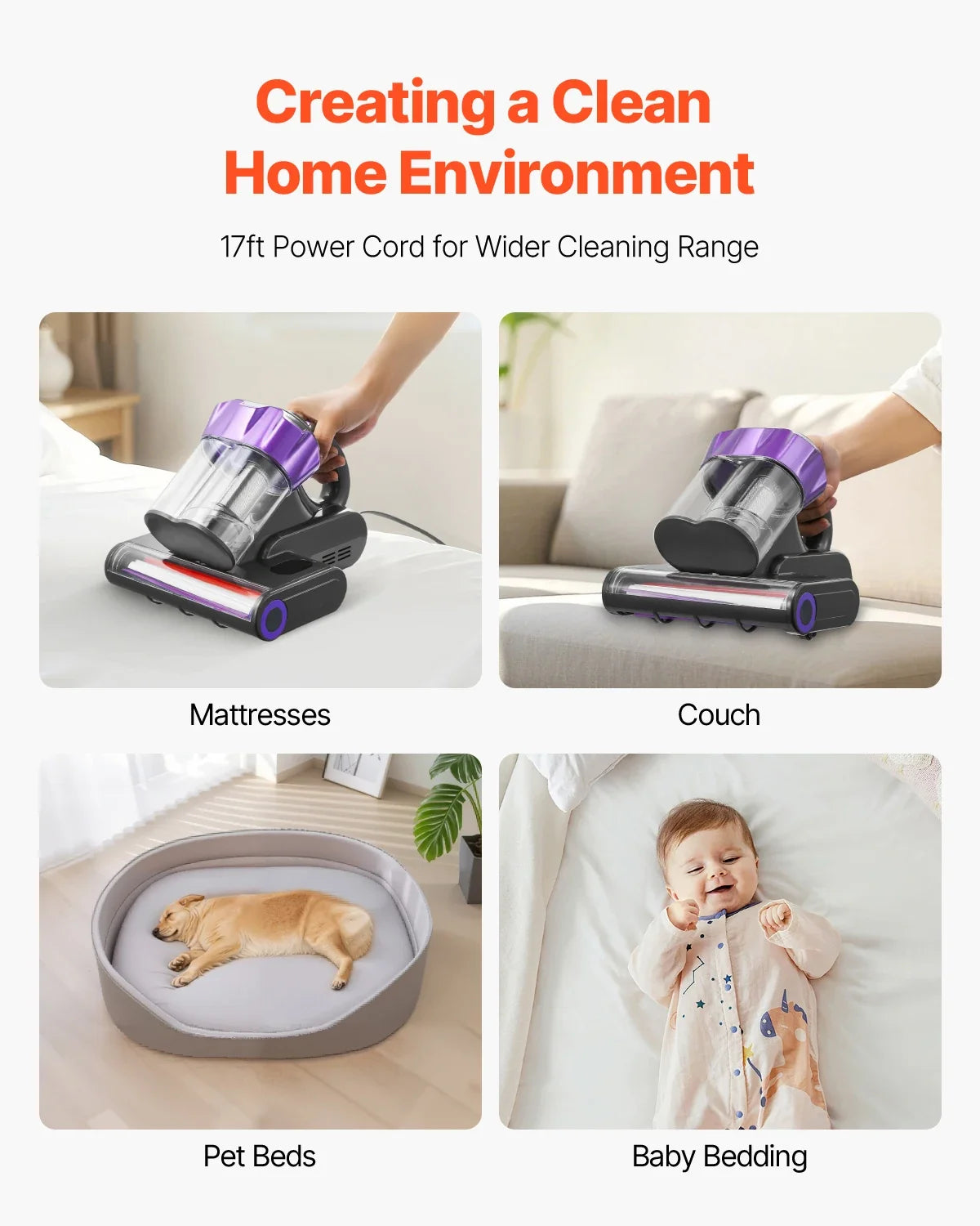 Easy Clean Mattress Vacuum