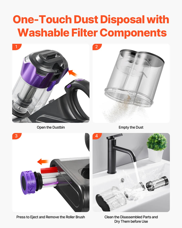 Easy Clean Mattress Vacuum