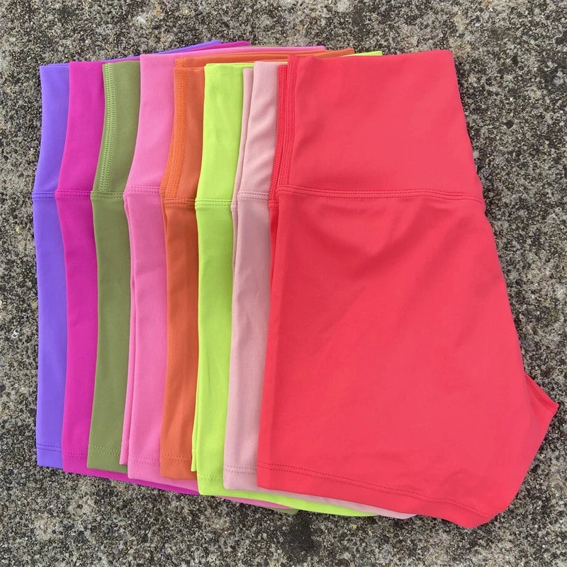 High Waist Workout Shorts